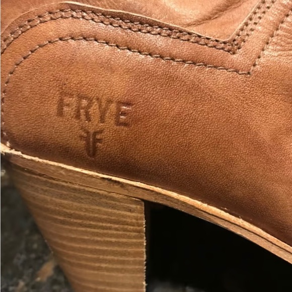 Frye Leather Western Boots - Picture 3 of 9